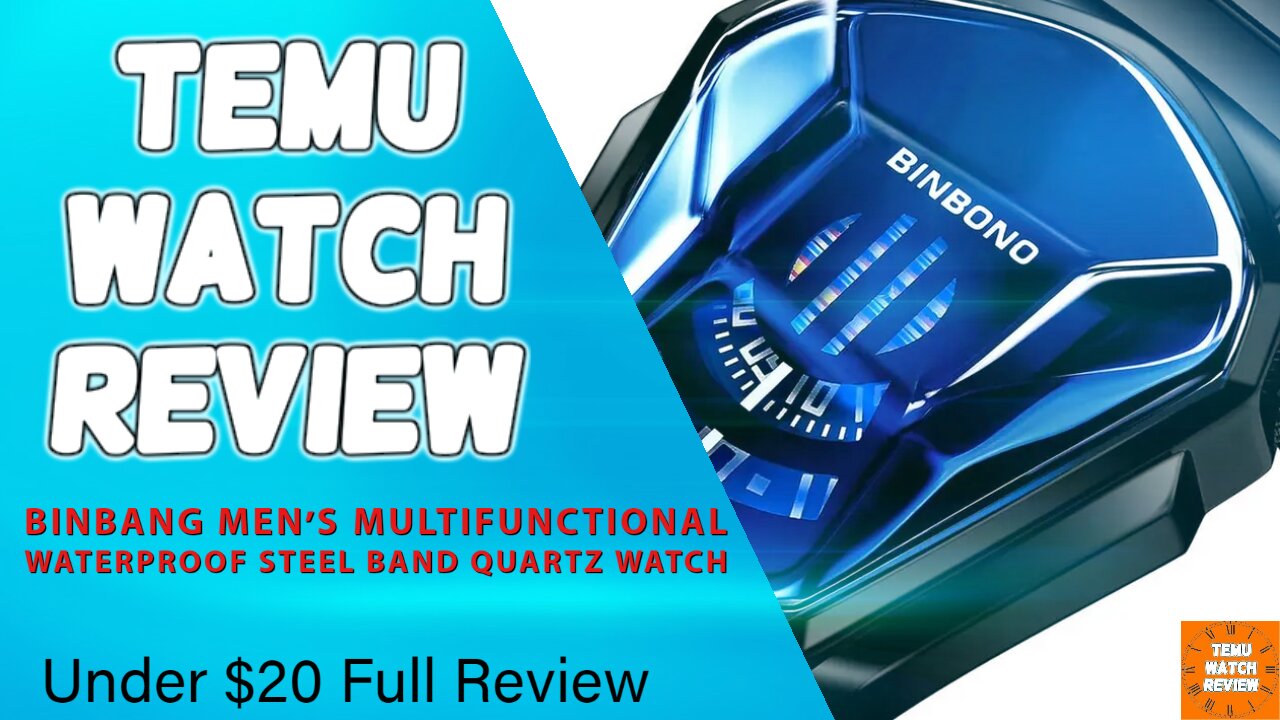 Temu Watch Review Binbang Quartz Watch