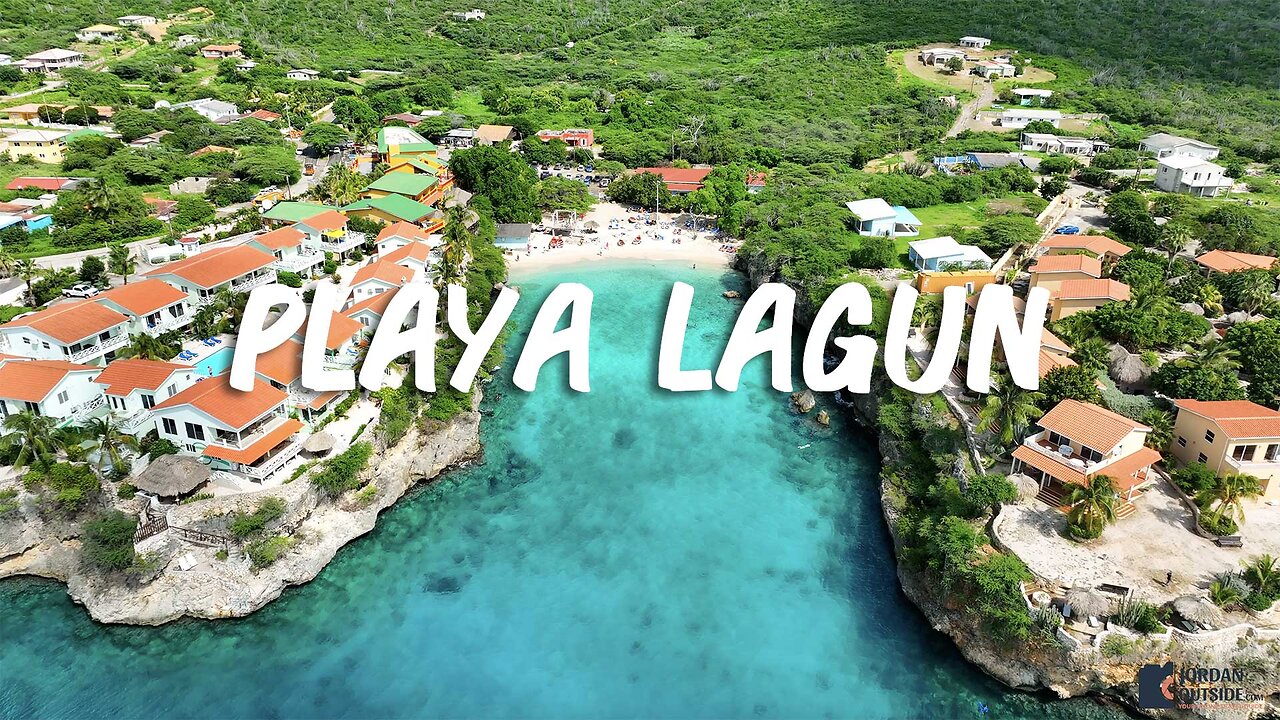 Playa Lagun, Curacao has amazing snorkeling and a cliffside restaurant (Free Parking)