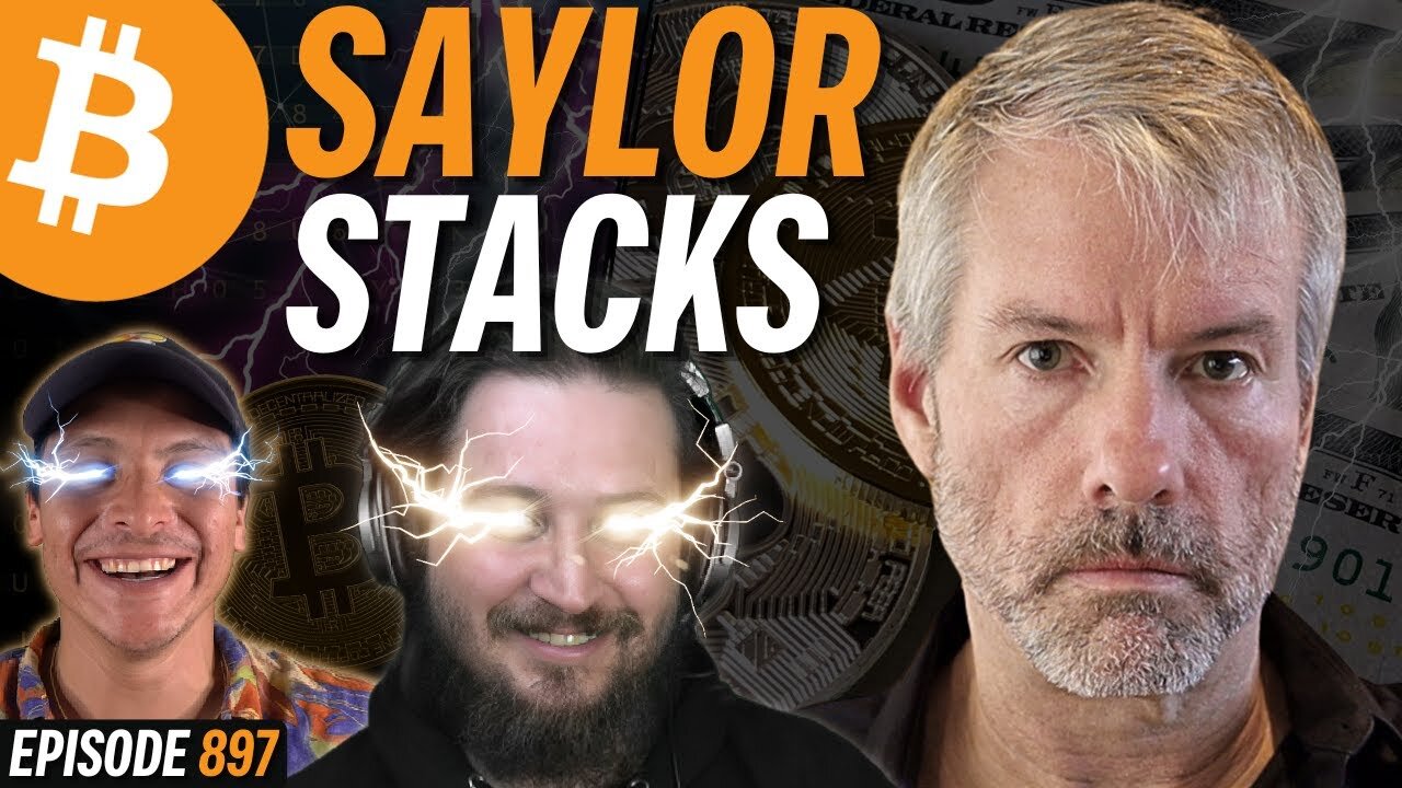 Saylor DUMPS MicroStrategy Stock to Personally Buy Bitcoin | EP 897