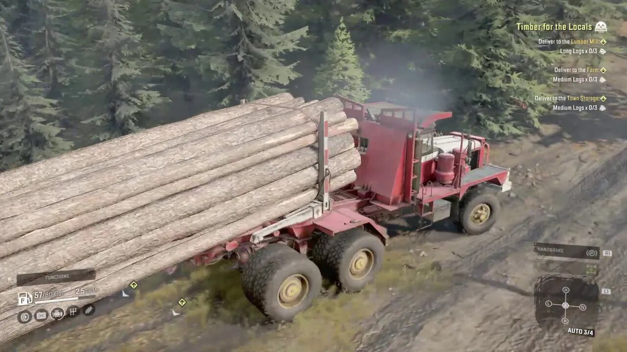 SnowRunner: Timber For The Locals Part 1