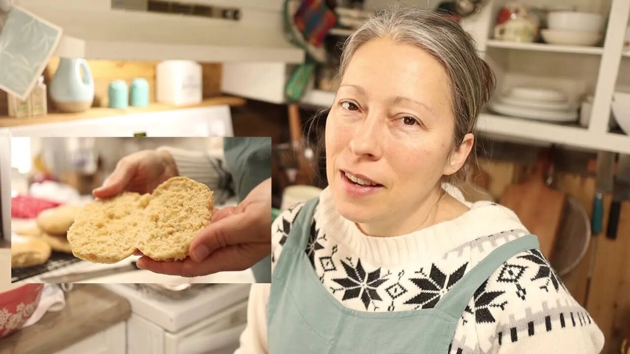 Bread I make when I'm SICK | Whole Wheat Hamburger Buns