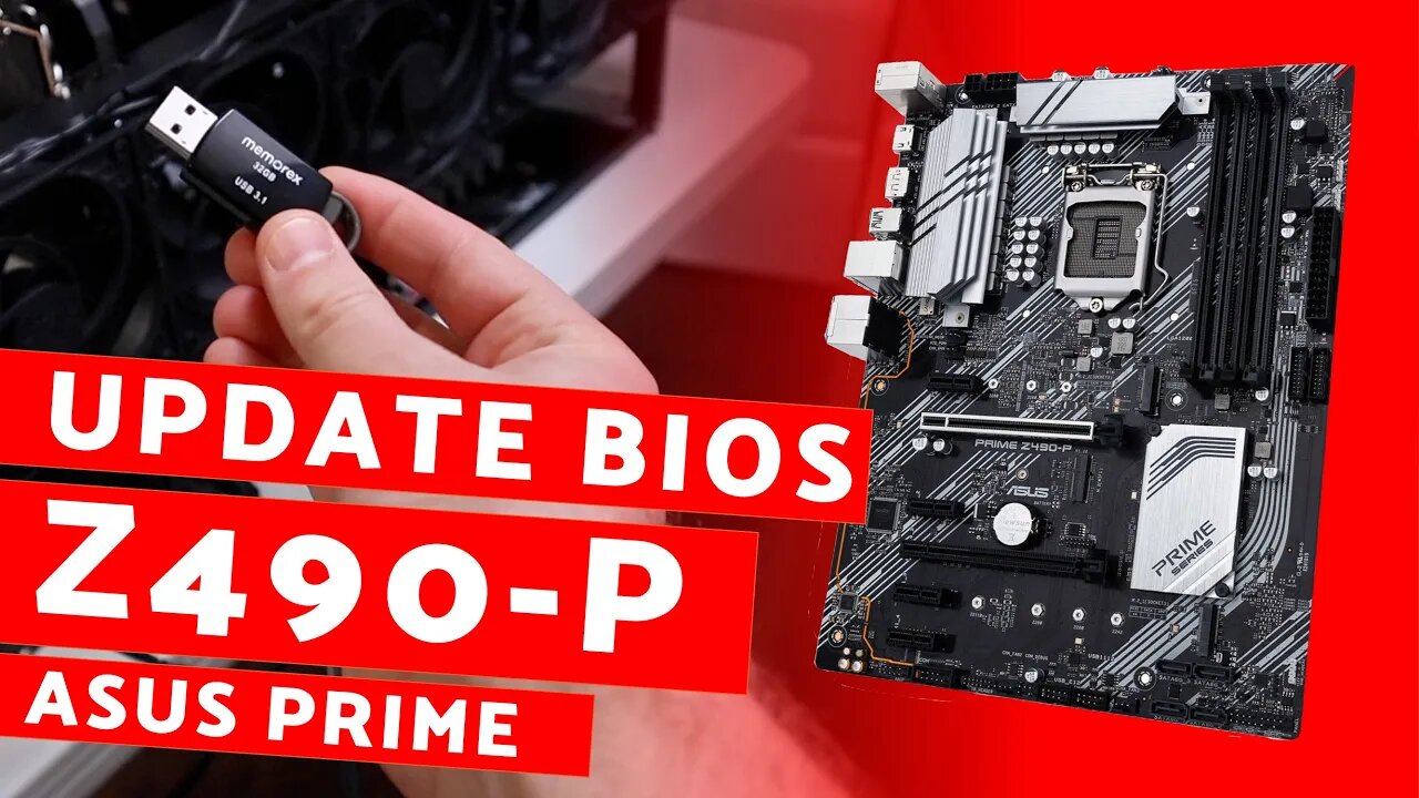 Update ASUS Prime Z490-P Motherboard BIOS - EZ Flash 3 Utility