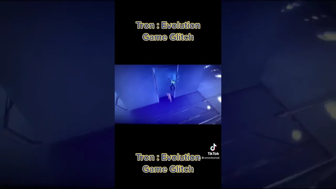Tron Evolution game glitch I caused #game #tron #evolution