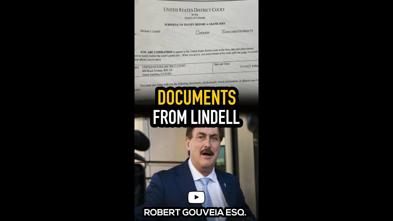 Lindell SHARES His FBI Raid Documents #shorts