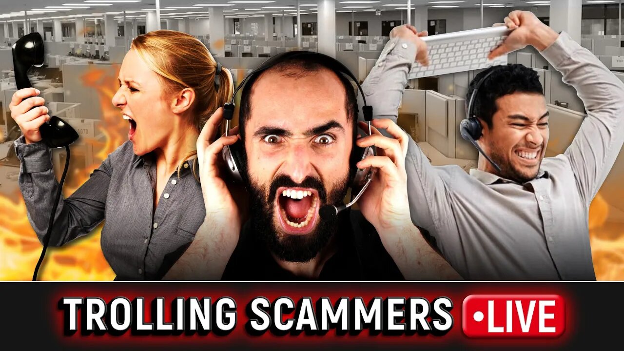 Funny Scammer Pranks LIVE