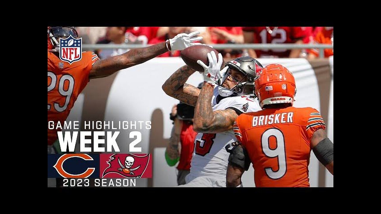 Chicago Bears vs. Tampa Bay Buccaneers | 2023 Week 2 Game Highlights