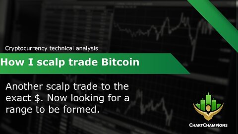 Scalp trading BTC - Bitcoin Technical Analysis.