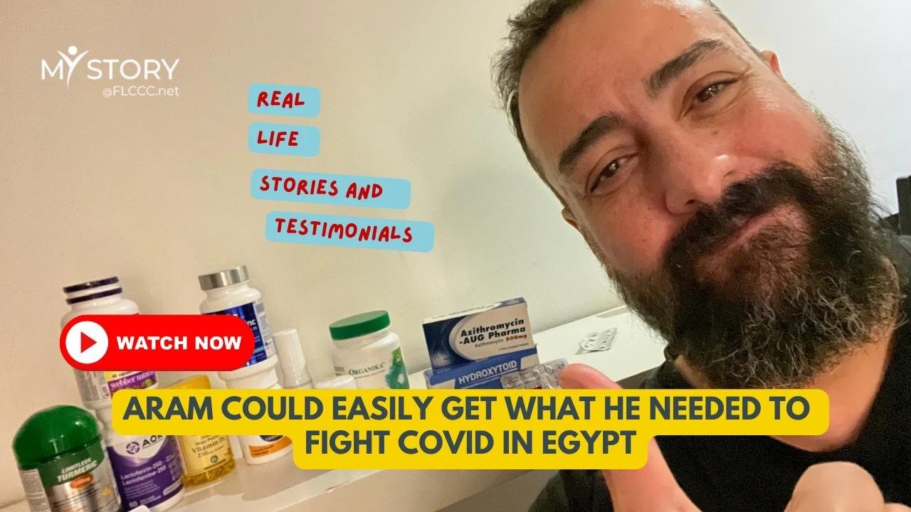 Aram Ardat Got COVID, Twice. Fortunately, in Egypt, He Could Easily Get What He Needed To Fight It