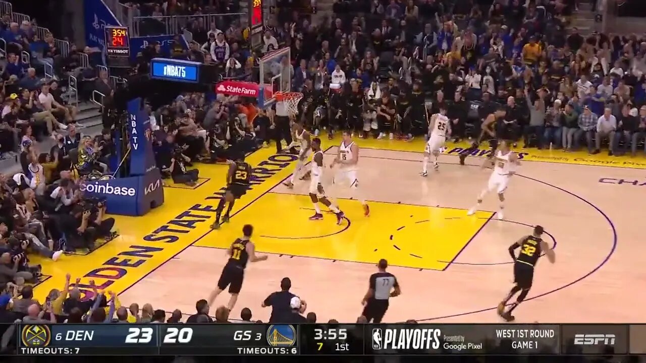 Draymond Green's HAMMER infront of JOKIC!!