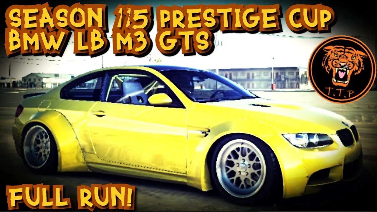 LET'S RACE the SEASON 115 PRESTIGE CUP with the BMW LB M3 GTS