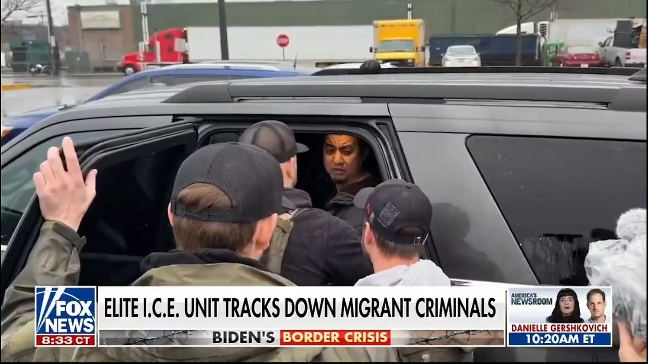 Fox's Bill Melugin Rides Along Side Elite ICE Unit
