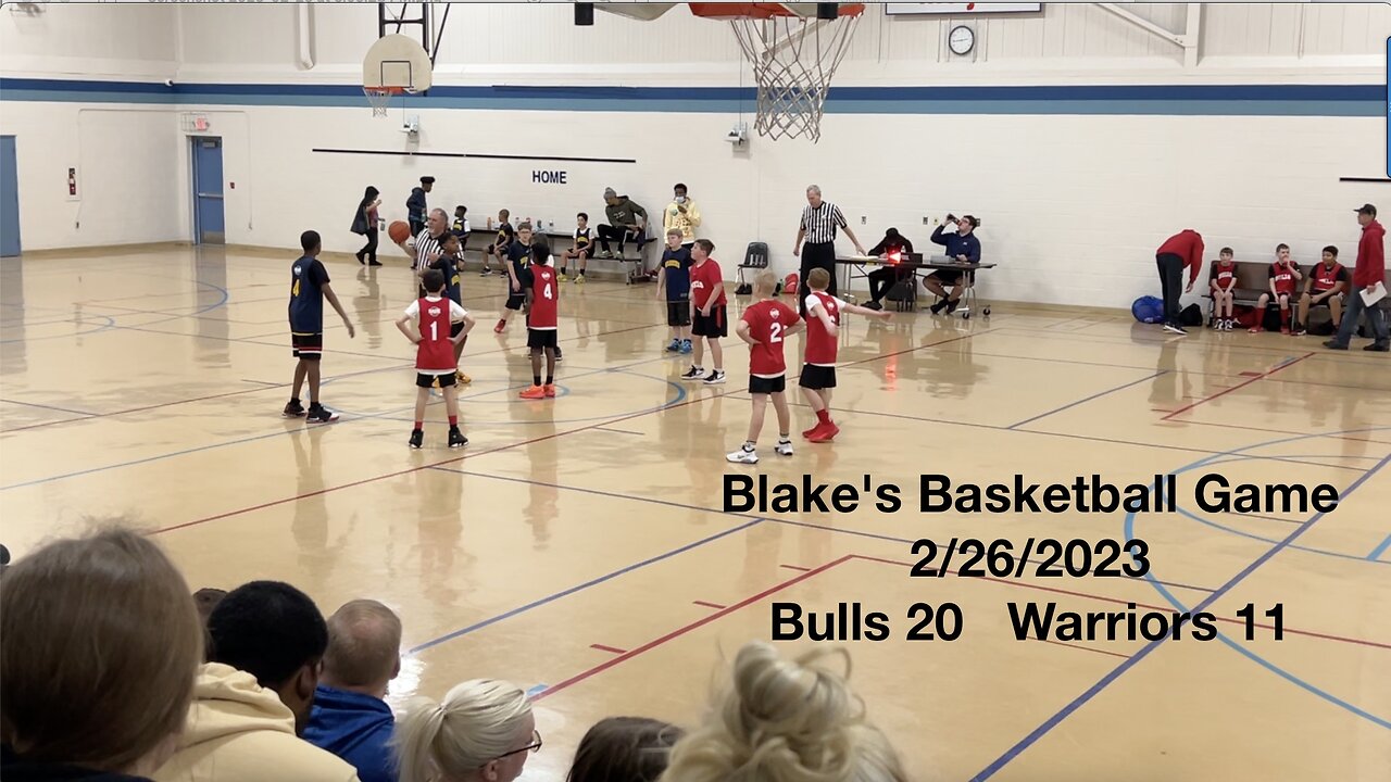 Blake's Basketball Game 2/26/2023