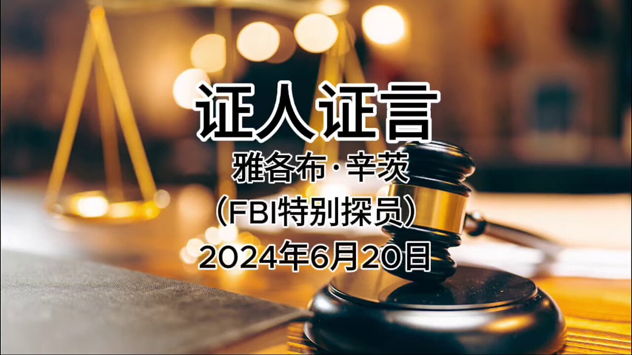 证人证言 EP48｜郭文贵先生庭审检方第25位证人雅各布·辛茨，FBI特别探员｜全部证词｜AI音频笔录中文朗读 #证人证言 MILESTRIAL #中共头号敌人 灭共者 郭文贵 MilesGuo NFSC 新中国联邦