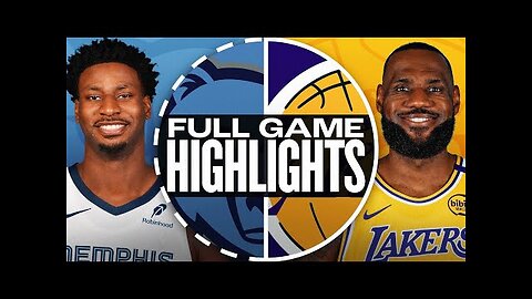 GRIZZLIES at LAKERS | FULL GAME HIGHLIGHTS | November 13, 2024