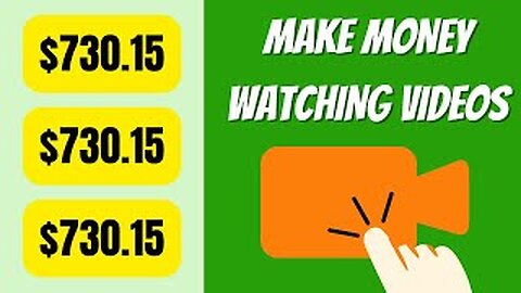 How To Make $730.15 By Watching Videos?! (Make Money Online Watching Videos)