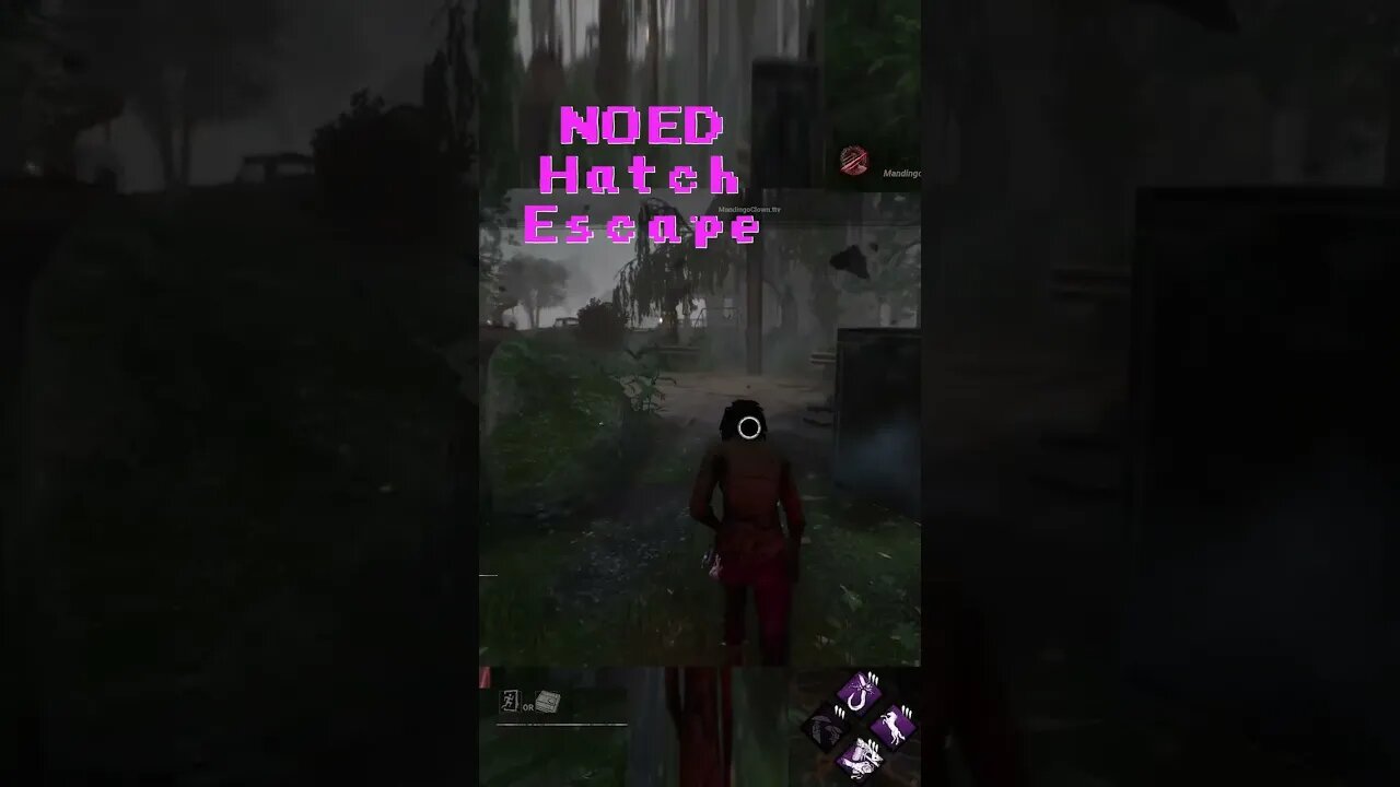 NOED HATCH Escape, Close Call! #deadbydaylightsurvivor #dbdshorts #dbdsurvivor #dbd