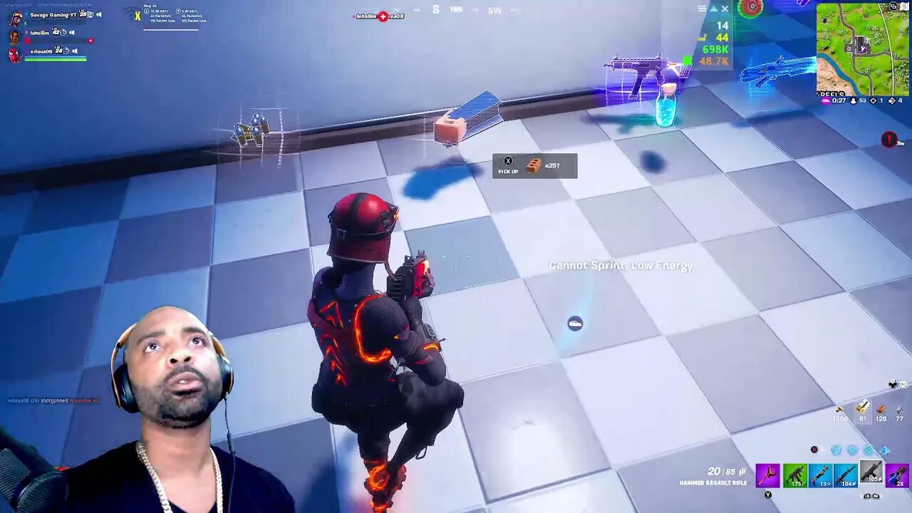 SAVAGE GAMING-YT LIVE FORTNITE