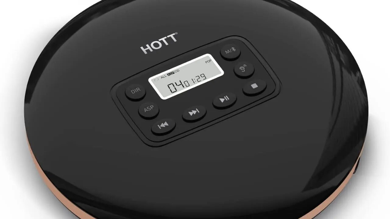 This is HOTT! A Portable CD Player with Bluetooth 5.0! HOTT 711T