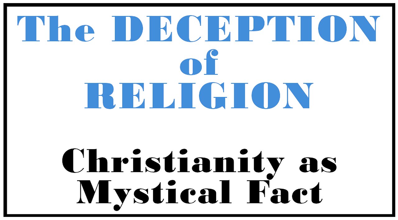 Esoterica: Why Did Christianity Intentionally Remove Direct Access To God?