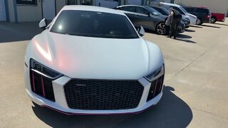 Tulsa Auto Wraps | White Glove Auto | Audi R8 Wrap