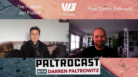 The Fratellis' Jon Fratelli interview #2 with Darren Paltrowitz