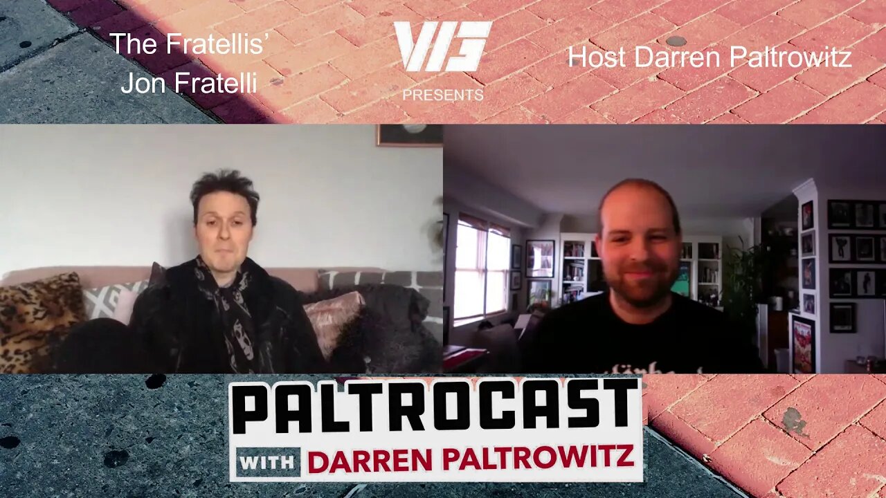 The Fratellis' Jon Fratelli interview #2 with Darren Paltrowitz