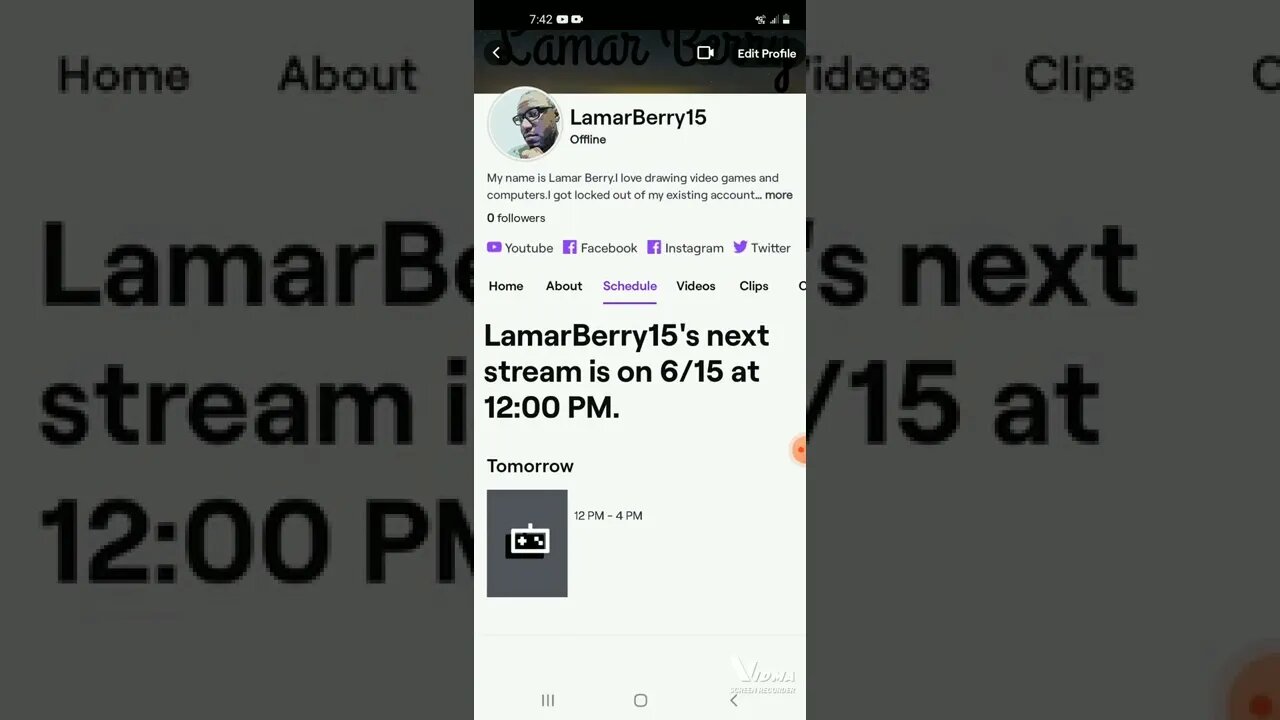I HAVE A NEW TWITCH NOW!!!