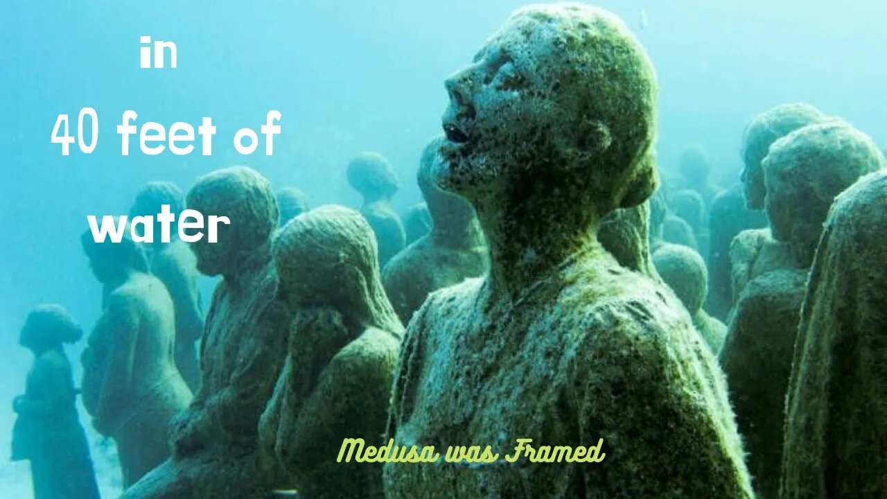 In 40 feet of water