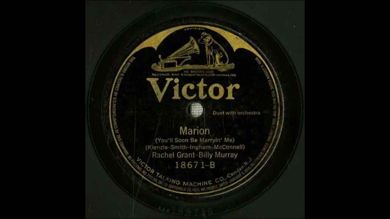 Marion (You'll Soon Be Marryin' Me) - Rachel Grant and Billy Murray