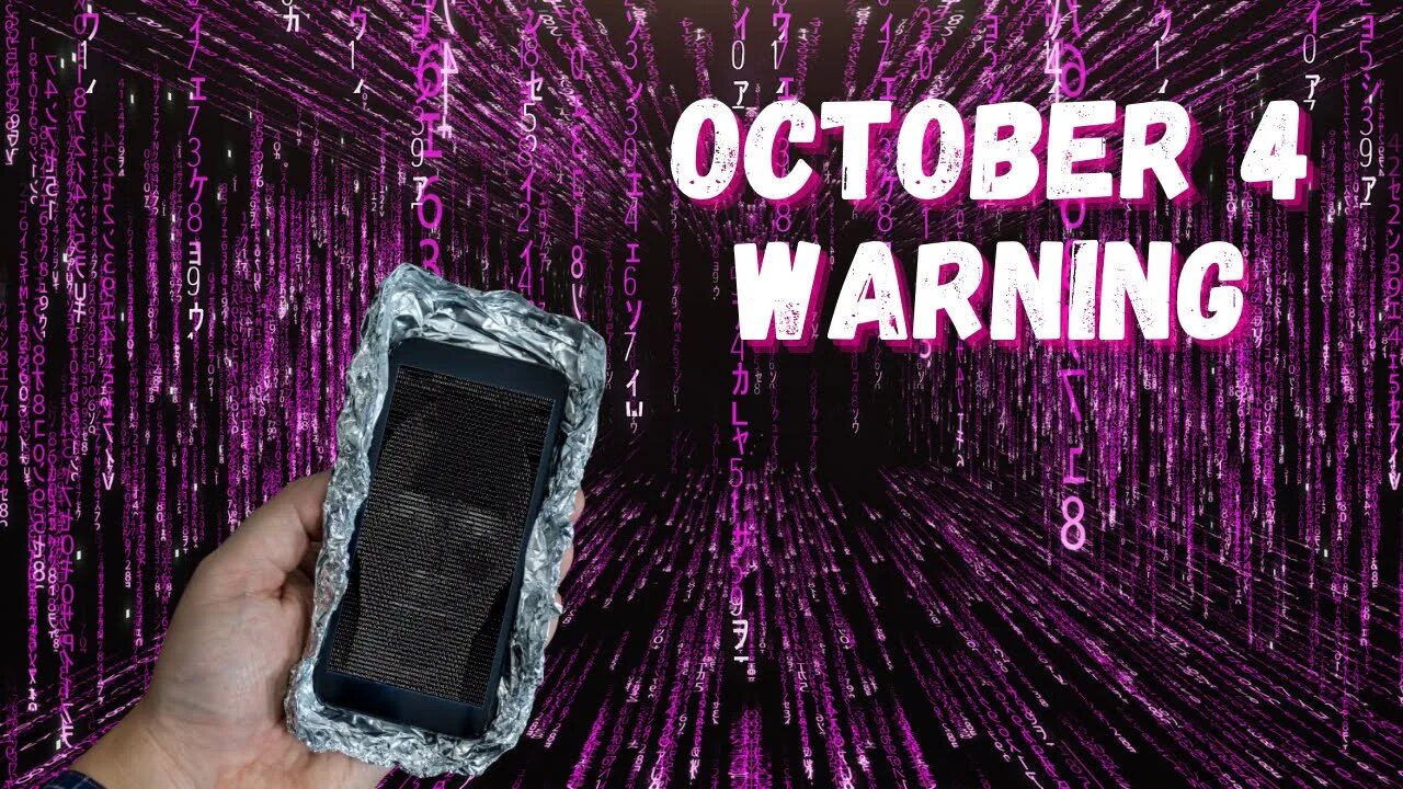 TODAY IS OCTOBER 4TH! WAYS YOU CAN PROTECT YOURSELF DURING THE NATIONAL ALERT!