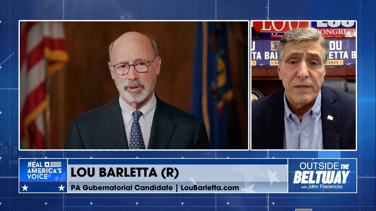 Lou Barletta on his Gubernatorial Campaign in PA