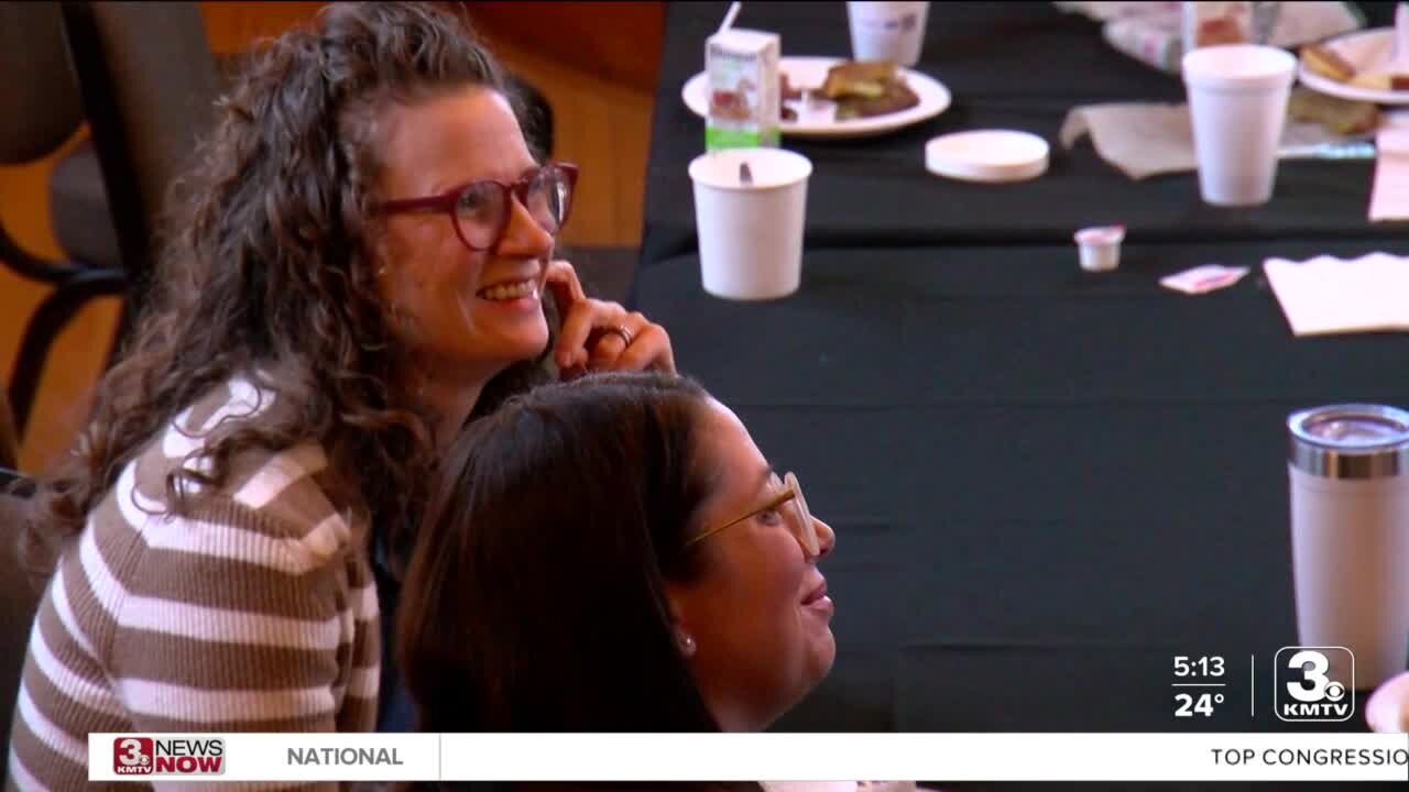 International breakfast held at Joslyn Castle on Giving Tuesday