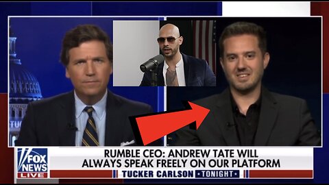 Rumble CEO Tells Fox News Why Andrew Tate Has a Platform Of Free Speech