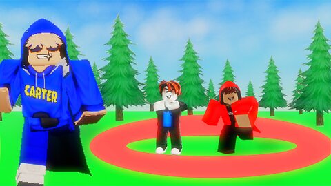 I Put These 2 Youtubers In A Circle For 1,000 Robux