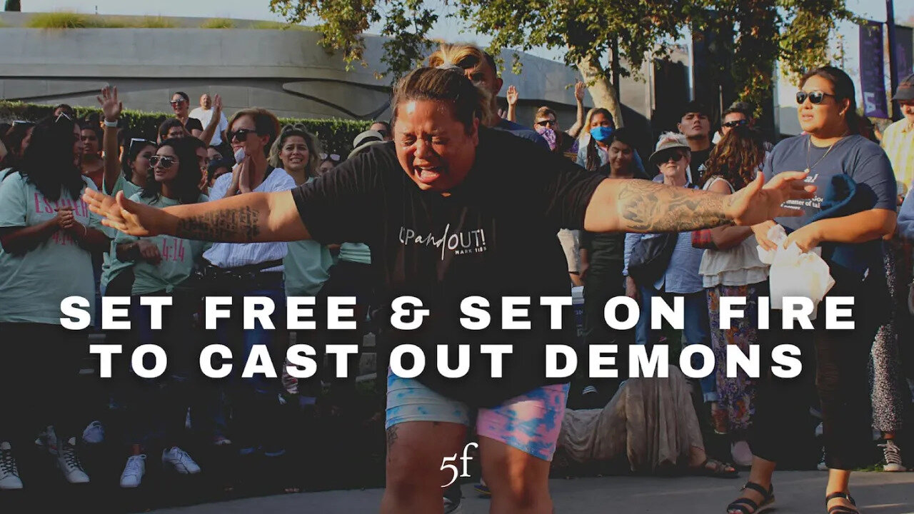 SET FREE & SET ON FIRE TO CAST OUT DEMONS | 5F CHURCH