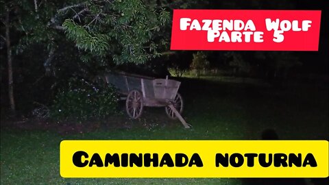 Camping Fazenda Wolf em Rolante/RS - Parte 5 - Caminhada noturna #camping #ferias #turismo