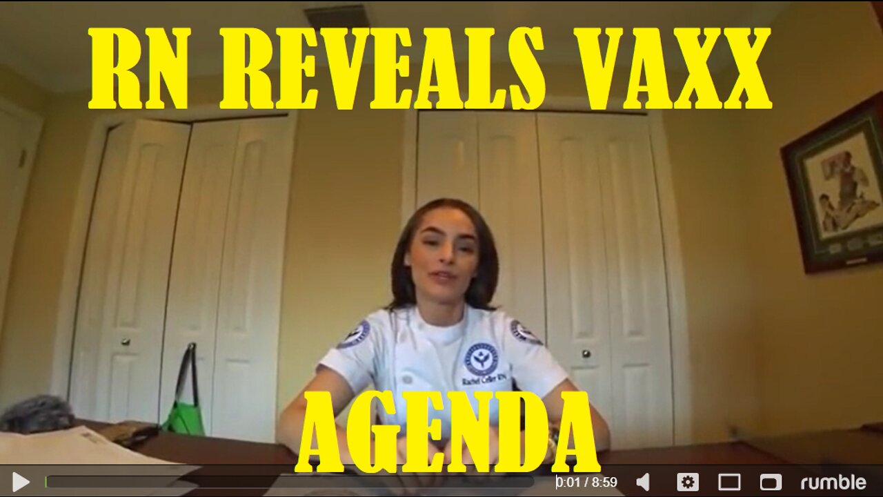 RN REVEALS THE VAXX AGENDA Run with Us or run from Us