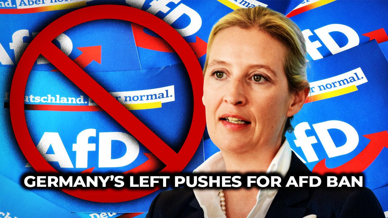 Germany's left pushes for AfD ban.