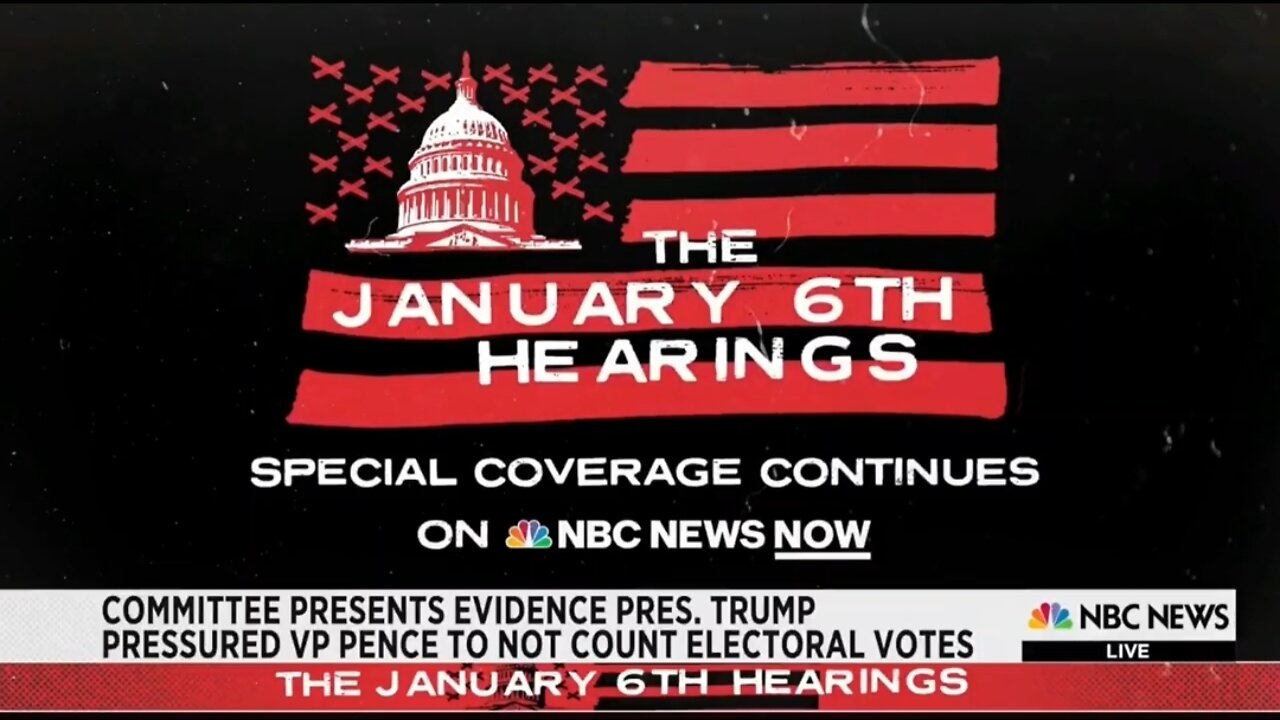 J6 Hearing Was So Boring NBC News Cut Away For Golf