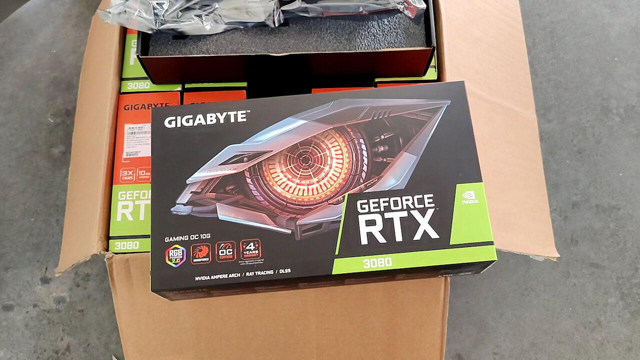 GPU Eth Mining Farm - New Shipment of Gigabyte Cards, Evga 1600 PSUS