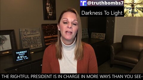 12/16/2022 THE RIGHTFUL PRESIDENT IS IN CHARGE IN MORE WAYS THAN YOU SEE