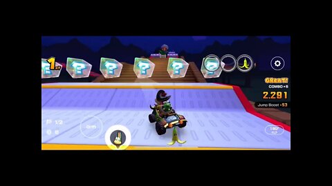 Mario Kart Tour - RMX Ghost Valley 1T Gameplay