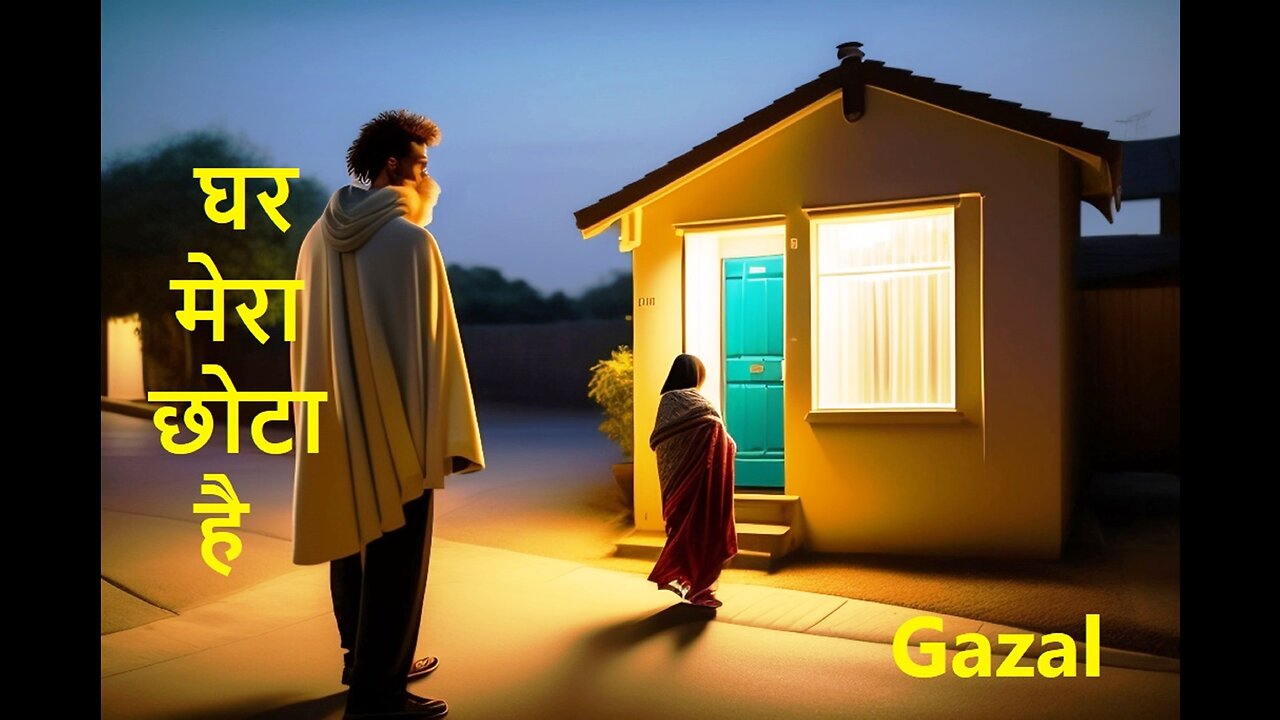 घर मेरा छोटा है Gazal