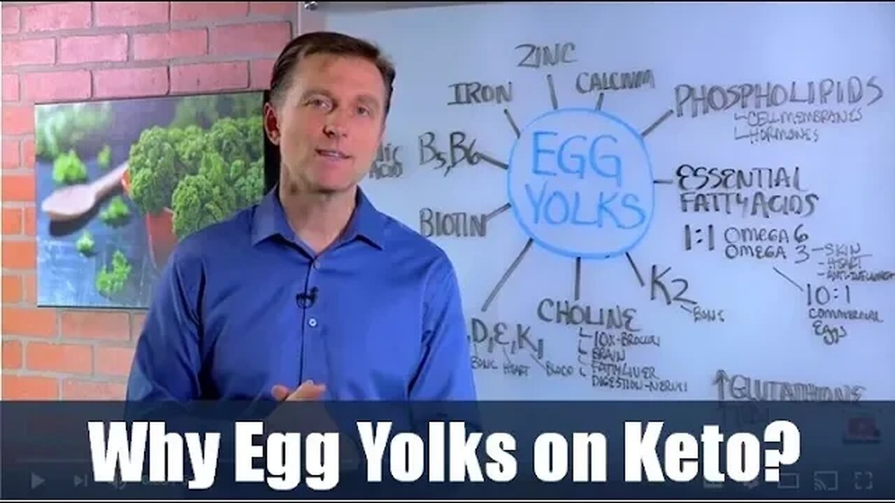 Why Should You Include Egg Yolks On Keto Diet & Intermittent Fasting Plan? – Dr. Berg