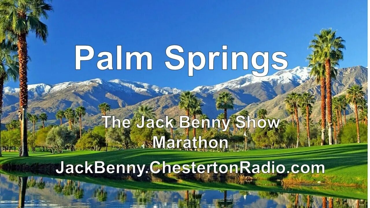 Palm Springs Marathon - Jack Benny Show