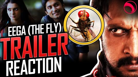 EEGA TRAILER REACTION - S. S. Rajamouli's The Fly (2022) | REACTION & BREAKDOWN