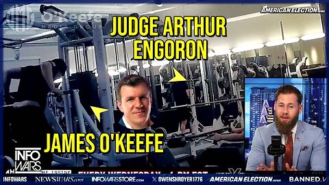 James O’Keefe Works Out With Judge Engoron Then Chases IRS Agent Through The Street