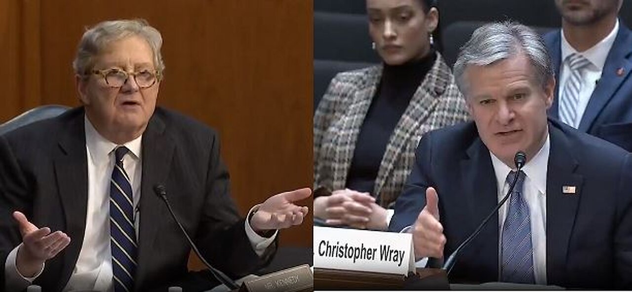 FBI WRAY Admits the FBI LIED about Hunter's Laptop because of the Election