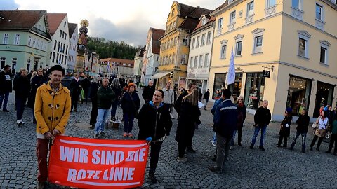 Mahnwache Nr.136 in Schwäbisch Gmünd am 26.04.2022