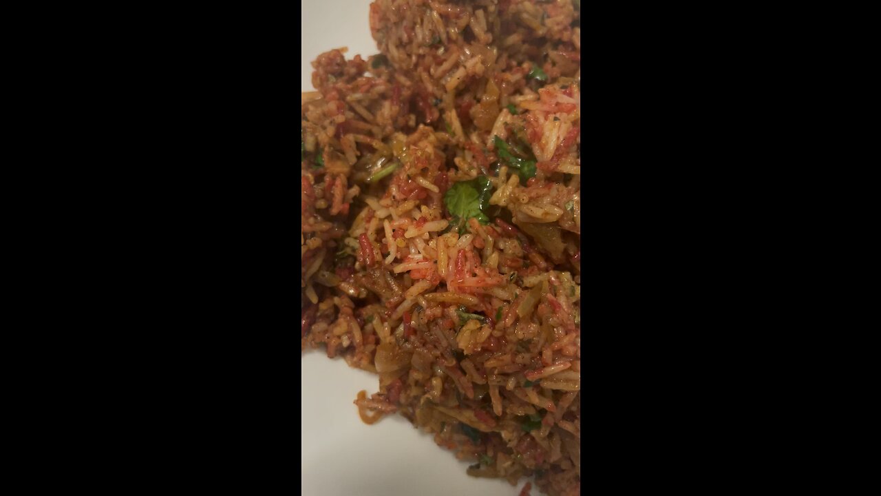 Naga style chicken biryani